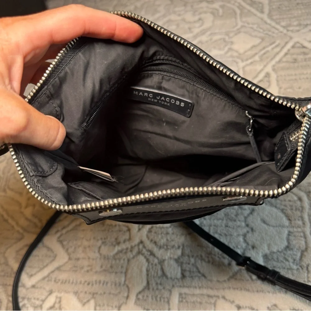 Marc By Marc Jacobs Black Nylon Crossbody purse